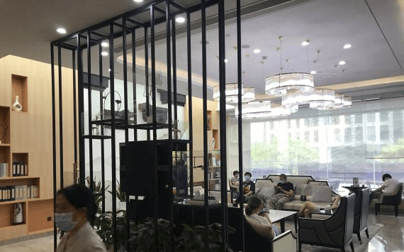 杭州美奥口腔候诊大厅
